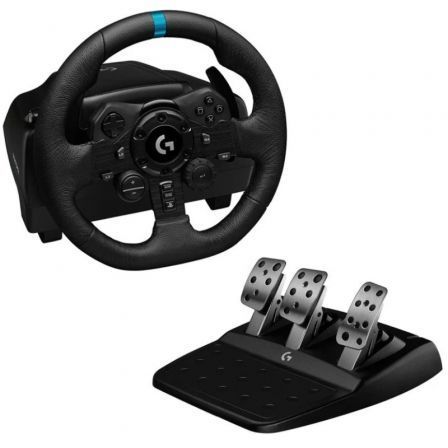 Logitech G G923 Volante y Pedales TRUEFORCE Negro